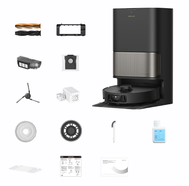 Lieferumfang Dreame L40s Pro Ultra Schwarz