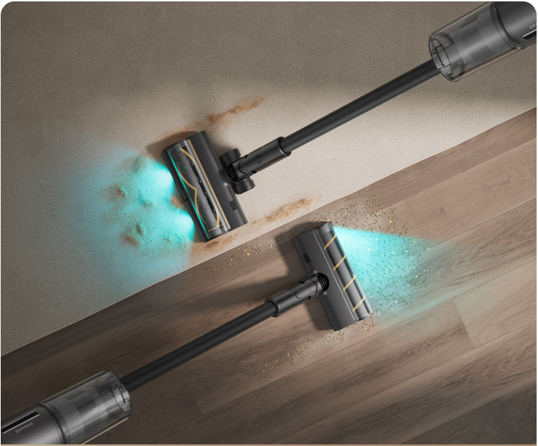 CelesTect™ erkennt Staub und leuchtet auf