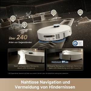 Nahtlose Navigation und Vermeidung von Hindernissen