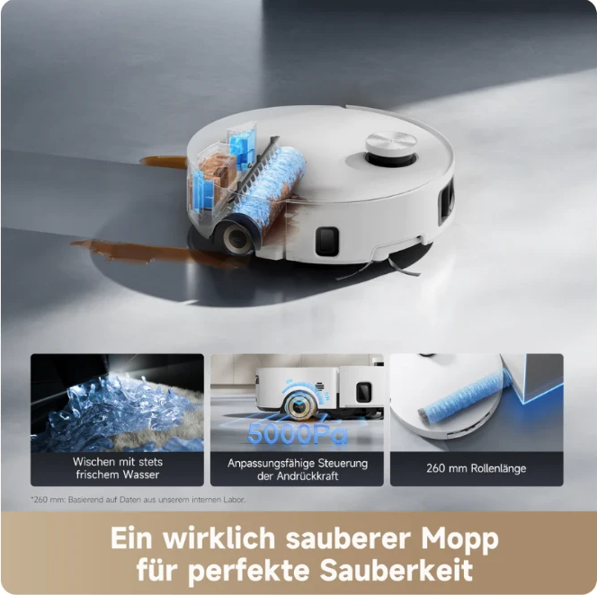 Stets sauberes Wasser, stets glänzende Böden
